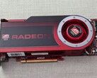 Une carte graphique ATI Radeon HD 4870 en photo