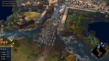 Sur la photo : Capture d'écran de Age of Empires IV : Anniversary Edition.