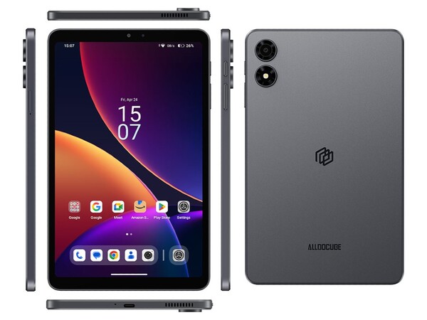 L'Alldocube iPlay Mini 4 est doté d'un boîtier métallique.