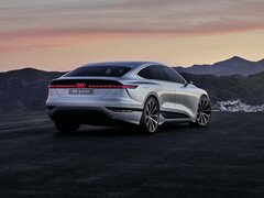 Avec quelques petites modifications, le concept Audi A6 e-tron a été transformé en un véhicule électrique qui semble prêt pour la production (Image : Audi)