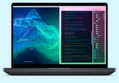 Selon Dell, la carte Qualcomm AI-100 Inference est dotée de 32 cœurs d'intelligence artificielle et de 64 Go de mémoire LPDDR4x. Photo - Un ordinateur portable Dell avec une fenêtre de codage sur le côté droit de l'écran. (Source de l'image : Dell)