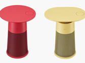 La série de meubles aérodynamiques PuriCare Objet Collection de LG sera disponible en trois styles, présentés ci-dessous. (Image source : LG)