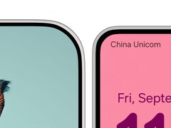 Des rendus non officiels montrent que le Galaxy S26 Pro (à droite) a des bords plus épais que le Xiaomi 16 Pro (à gauche). (Source de l'image : UniverseIce sur X, édité)