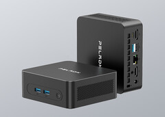 Le 3500U WO5 peut fonctionner avec un TDP de 15 W. Photo : une image promotionnelle présentant le design du mini-PC.