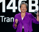 Lisa Su, PDG d'AMD, présentant l'APU MI300 (Image Source : AMD)