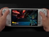Gameplay de Borderlands 4 sur Steam Deck, montrant de faibles taux de rafraîchissement à l'écran tout en étant joué à la main (Source d'image : ETA PRIME via YouTube)