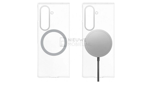 Boîtier aimanté transparent. (Source de l'image : via NieuweMobiel)
