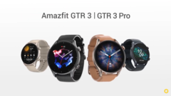 Les GTR 3 et 3 Pro. (Source : Amazfit)