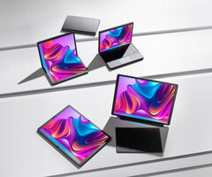 Le Gram 17 Fold est l'un des nombreux ordinateurs portables dotés d'écrans OLED pliables. (Source de l'image : LG)