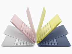 Le MacBook Neo est disponible en plusieurs couleurs.