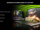 Le GPU RTX 5060 pour ordinateurs portables est désormais officiel (source d'image : Nvidia)
