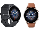 L'Amazfit GTR 3 Pro arrivera la semaine prochaine en deux couleurs. (Image source : @passionategeekz)
