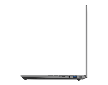 Ports de l'Acer Swift X 14 à droite. (Source de l'image : Acer)