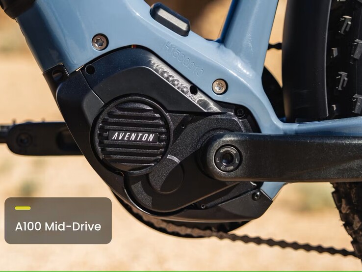 L'Aventon Aventure M e-bike est équipé d'un nouveau moteur Aventon A100 de 750 W avec un couple de 100 Nm (Image source : Aventon)