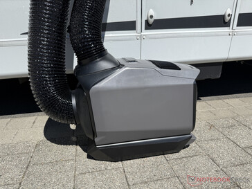 EcoFlow Wave 3 peut être utilisé à l'extérieur...