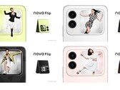 Le Huawei Nova Flip sera annoncé en août (image source : Huawei)