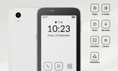 Le Mudita Kompakt n'est livré qu'avec les applications essentielles. (Source de l'image : Mudita)