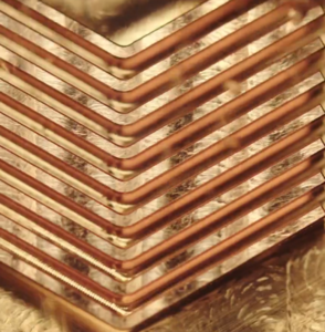 Thermosiphon Noctua avec canaux en forme de V. (Source de l'image : Noctua sur X)