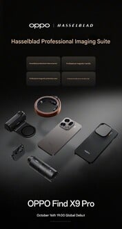 Le contenu du kit (Image source : Oppo - machine translated)