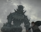 Une capture d'écran de la bande-annonce E3 2017 de Shadow of the Colossus (source d'image : PlayStation YT)