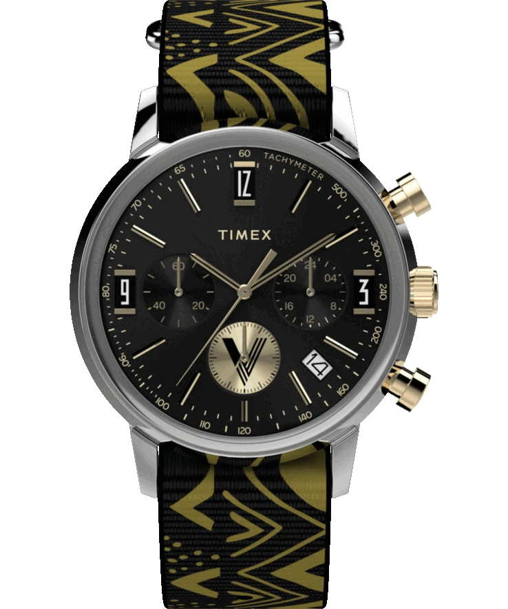 Coffret cadeau Vontlle x Timex Marlin chronographe à quartz TWG069100