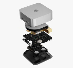 Le Beelink SER9 est également équipé de haut-parleurs intégrés et de quatre microphones. (Source de l'image : Beelink)