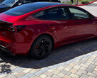 Tesla Model 3 Ludicrous à Malibu (image : BooDev/X)