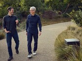 Tim Cook, PDG d'Apple, et son successeur, John Ternus.