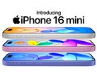 Une vidéo de rendu de ce qui aurait pu être l'iPhone 16 Mini. (Source de l'image : @asherdipps)