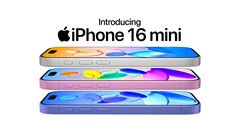 Une vidéo de rendu de ce qui aurait pu être l&#039;iPhone 16 Mini. (Source de l&#039;image : @asherdipps)
