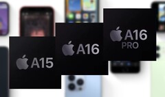 Apple pourrait renommer le A15 en A16 et utiliser un &quot;A16 Pro&quot; dans les modèles iPhone 14 Pro. (Image source : Apple - édité)