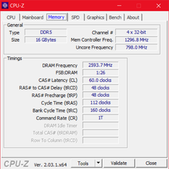 Carte mère CPU-Z