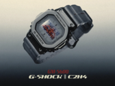 L'édition Casio G-Shock GM-5600 'Space Age' est ornée d'un graphique rouge représentant le Theme Building de l'aéroport international de Los Angeles. (Source de l'image : C2H4)