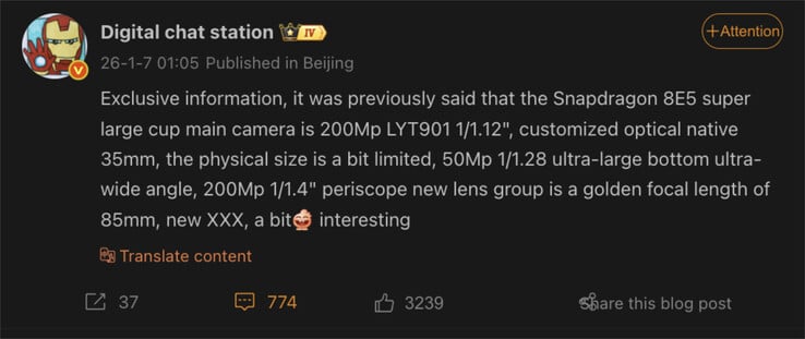 (Source de l'image : Digital Chat Station & Weibo)