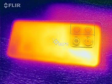 Carte thermique - dos