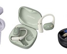 Les écouteurs JVC Kenwood : le modèle d'entrée de gamme HA-A4T, le modèle de milieu de gamme HA-NP80T et le modèle haut de gamme HA-FW5000T (de gauche à droite).