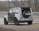 La Mercedes EQG n'a pas été en mesure de terminer son dernier test de résistance sur la célèbre Nordschleife (Image : Carspotter Jeroen)
