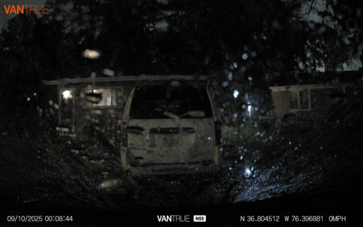 Photo de nuit avec très peu de lumière
