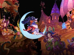 Once Upon a Galaxy a été lancé sur Steam le 30 juillet et a déjà reçu de nombreux éloges de la part des joueurs. (Source de l&#039;image : Galaxy.fun)