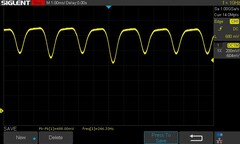 75% de luminosité : 246.33 DC dimming