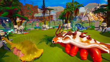 Une image représentant des animaux dans The Planet Crafter.