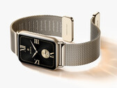 Xiaomi a officiellement annoncé le Smart Band 10 Pro. En photo : la version Gold Milanese de la smartwatch.