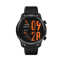 La TicWatch Pro 3 Ultra ressemble énormément à sa prédécesseure dans cet actif marketing. (Image source : Mobvoi via XDA Developers)