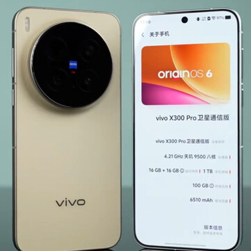 Le Vivo X300 Pro. (Source de l'image : New Evaluation Technology)