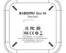 Design du panneau arrière de la Xiaomi Box 4K de 2ème génération (brevet) (Source : FCC ID)