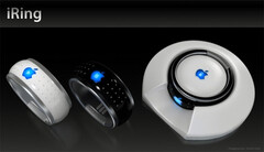 Un premier rendu de Apple Ring. (Source de l&#039;image : Yanko Design)