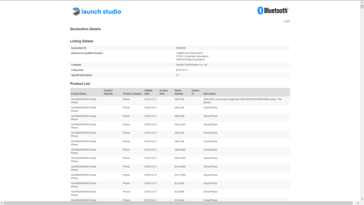 Le Bluetooth SIG a approuvé une série de dispositifs Huawei/Honor à la fois... (Source : Bluetooth SIG via MySmartPrice)