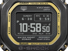 Le cadran de la Casio GMW-BZ5000BD-1 sur fond blanc. (Source de l'image : Casio) 