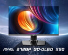 Le MAG 272QP X50 est le deuxième moniteur de jeu QD-OLED de MSI qui affiche un taux de rafraîchissement de 500 Hz. (Source de l'image : MSI via ITHome)