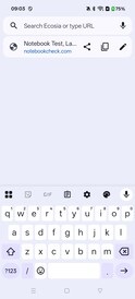 Portrait du clavier